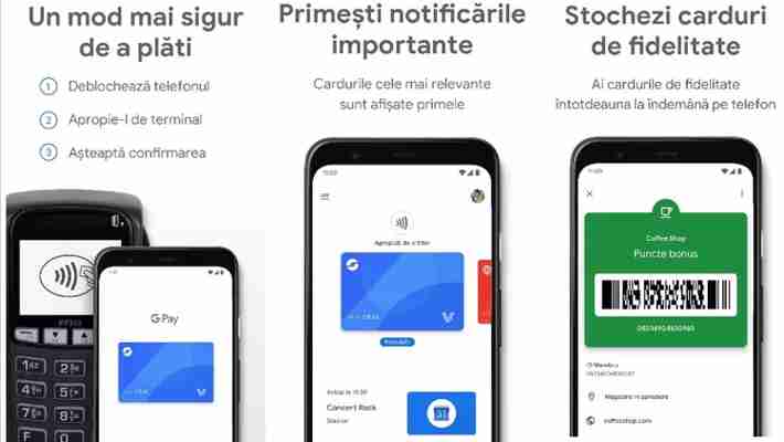 Aplicația Google Pay, lansată oficial și în România